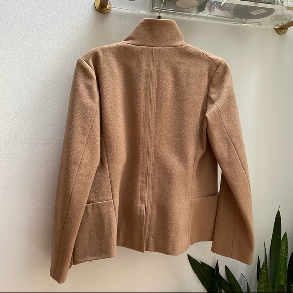 Uniqlo x +J open front wool camel jacket - Picture 5 of 7